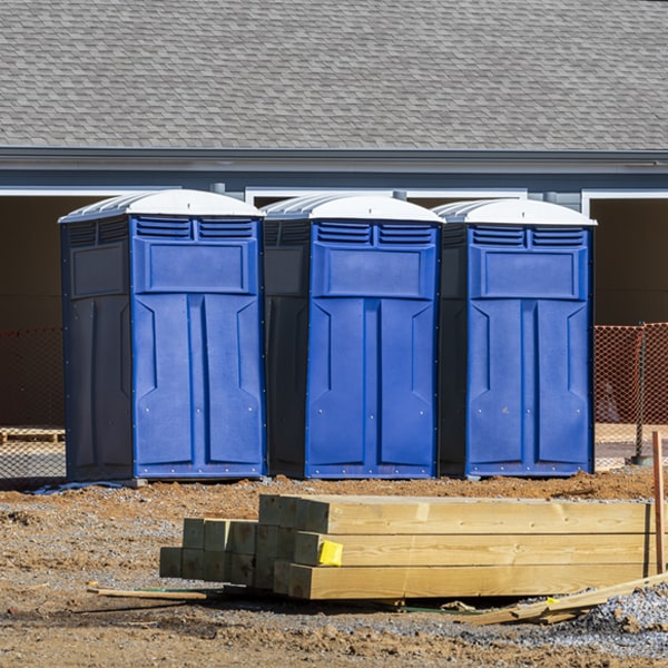 what is the maximum capacity for a single portable restroom in West Melbourne Florida